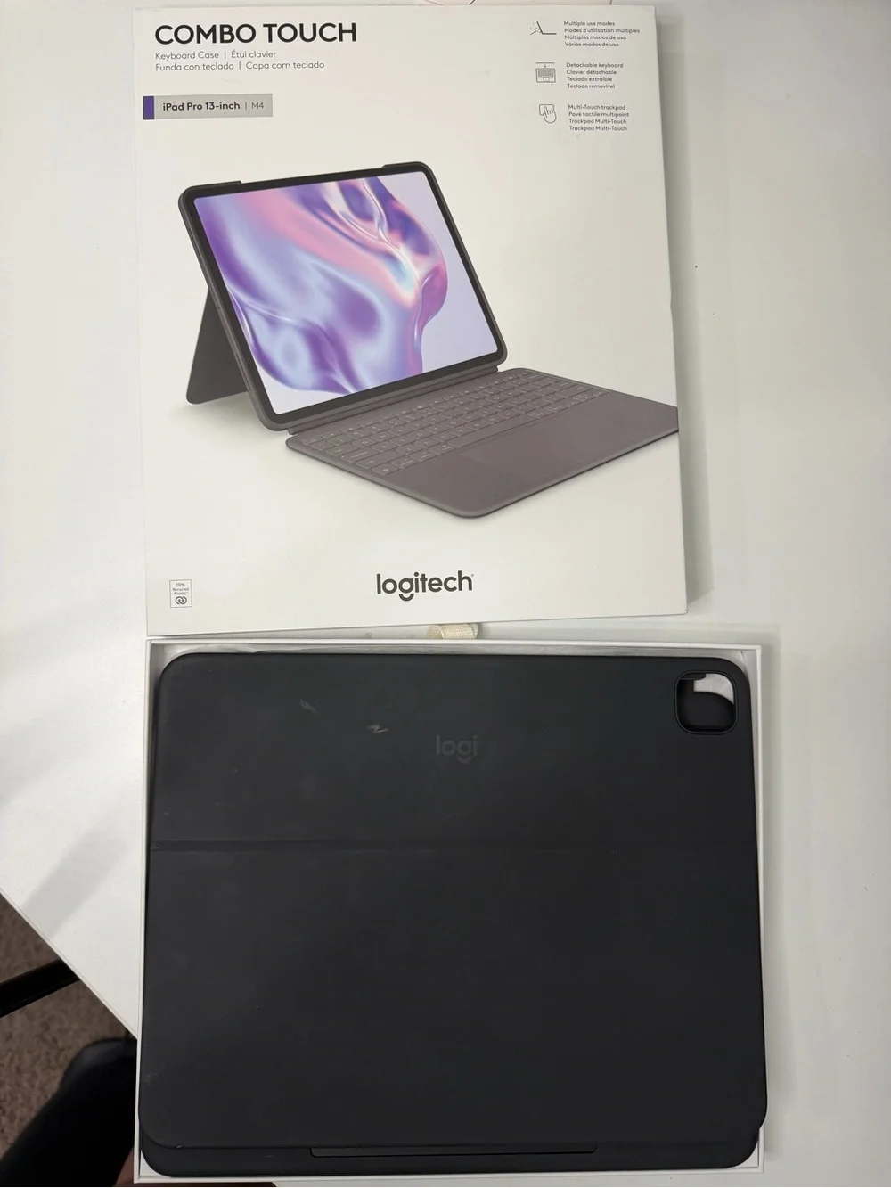 Logitech Combo Touch Keyboard Case - Black